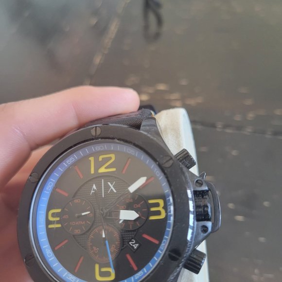 ARMANI EXCHANGE Street Grey Dial Chronograph Mens Watch AX1526 - Picture 8 of 11
